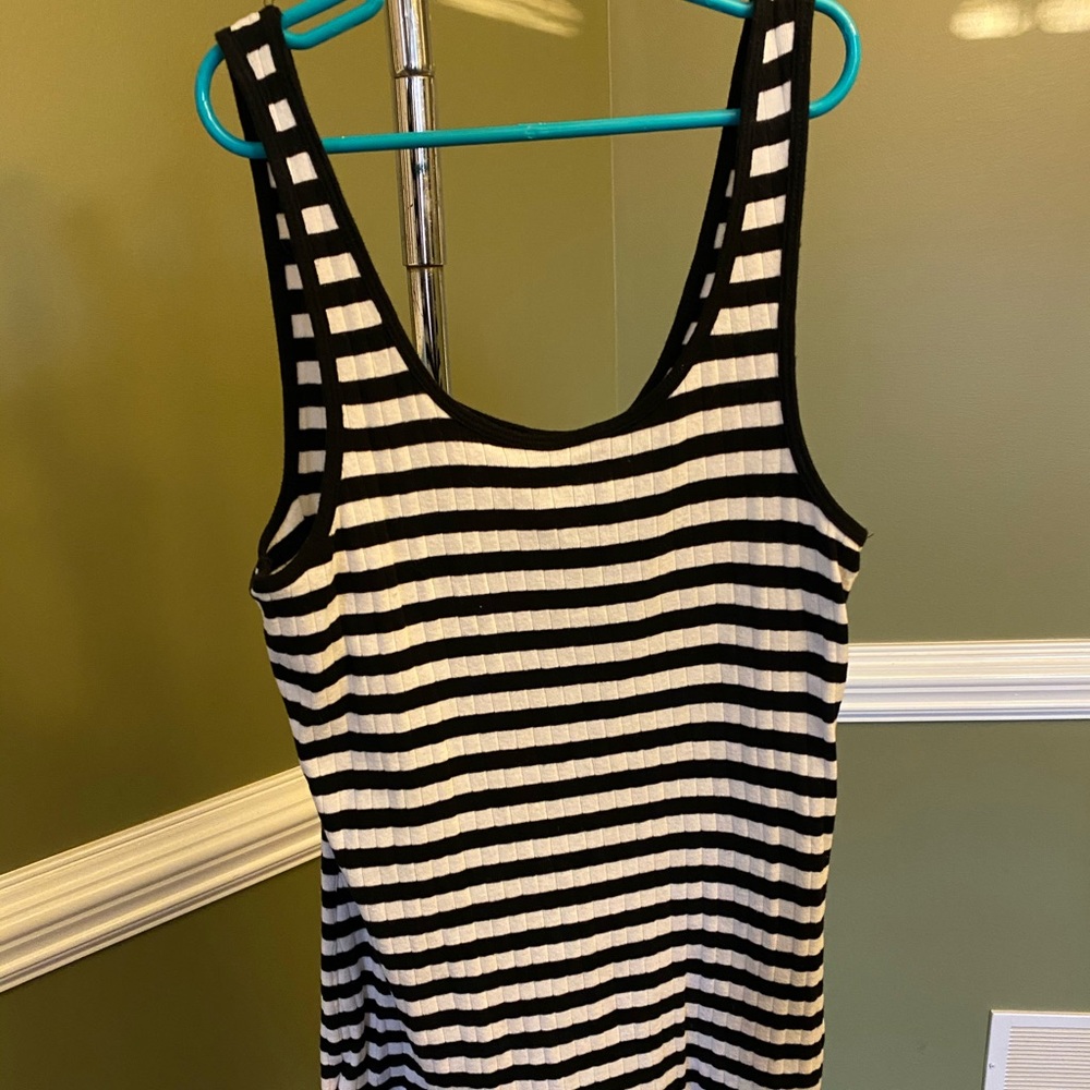 Casual striped tank top